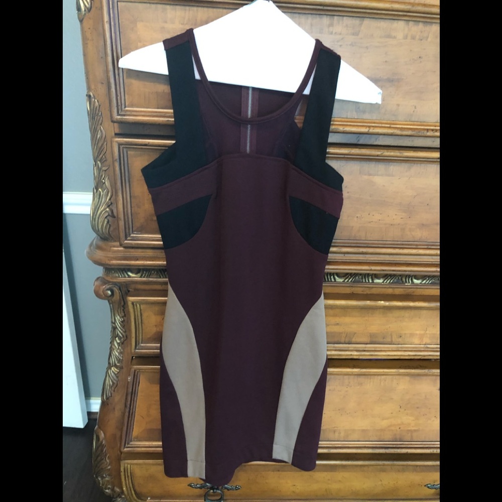 Janet Paris color block dress